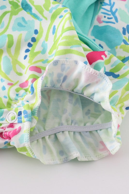 Tropical Breeze Print Bubble