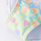 Colorful Leopard Print Girls' Swimsuit