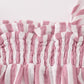 Premium Pink Stripe Smocked Girl Bubble