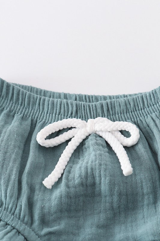 Premium White Ruffle Set