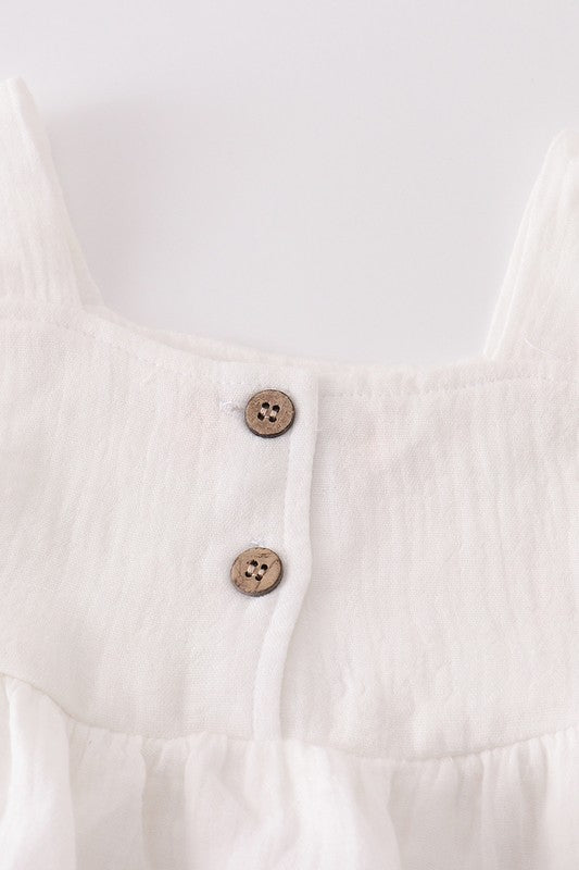 Premium White Ruffle Set