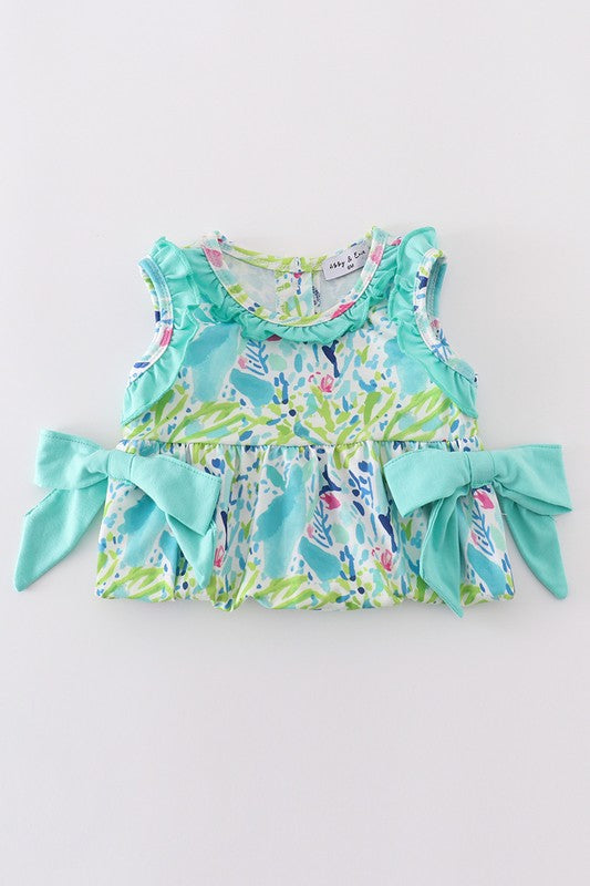 Tropical Breeze Print Bubble