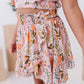 Vintage Blooms | Ruffle Tank + Skort Set