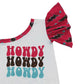 Baby Girls Western Howdy One Shoulder Rompers