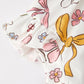 Yellow Floral Print Suspender Baby Girls Romper Set