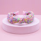 Kids Knot Headband - Rainbow Sequin Knotted Hair Accessories