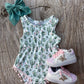 Dillon Pom Pom Romper - Desert Floral
