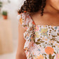 Vintage Blooms | Ruffle Tank + Skort Set