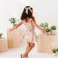 Vintage Blooms | Ruffle Tank + Skort Set
